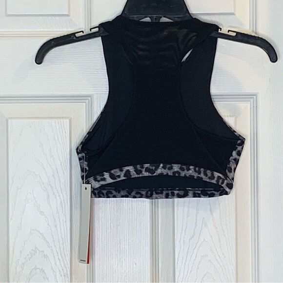 Good American Empower Bra In Snow Leopard Size 1/Small - Picture 5 of 11